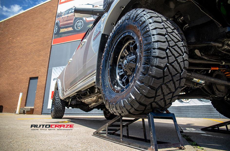 DODGE RAM CRUSH GLOSS BLACK DOUBLE DARK TINT